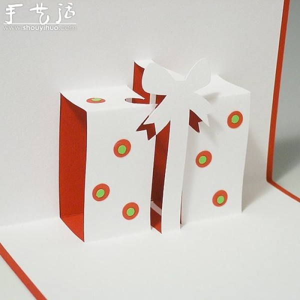 Appreciation of exquisite three-dimensional greeting card works