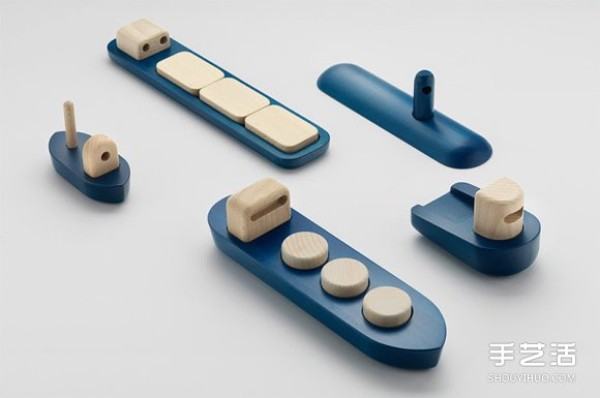 Nordic style wooden toys are full of charming minimalist design