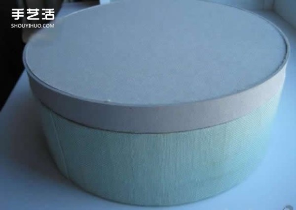 How to make a round cloth box tutorial round fabric storage box DIY diagram