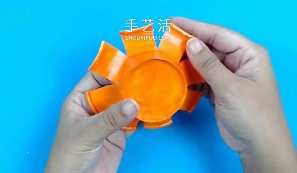 How to make paper cup octopus in a simple way, how to make small octopus in kindergarten