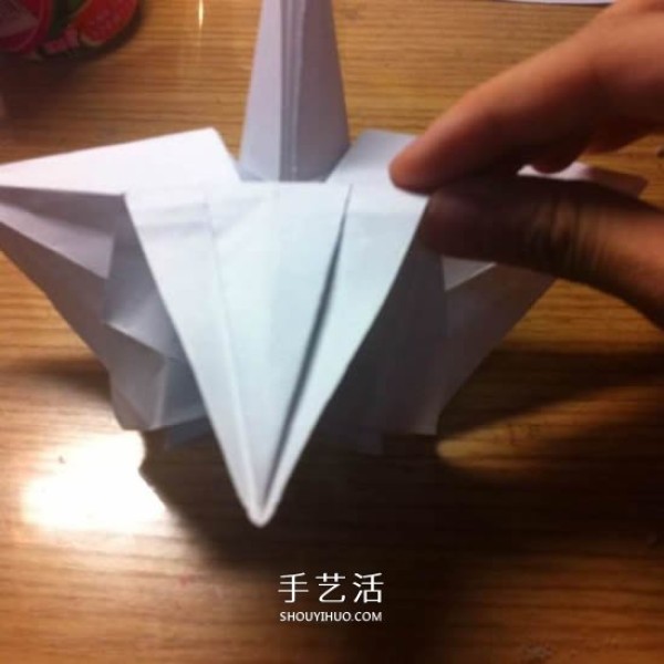 How to fold a thousand paper crane storage box into origami into a thousand paper crane storage box