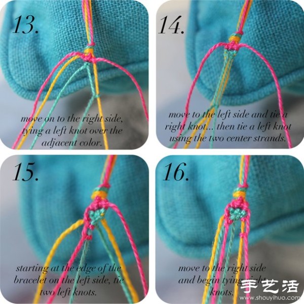 Knitting tutorial for little girls to wear bracelets