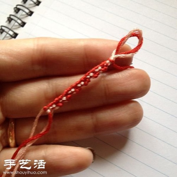 Super detailed how to braid a two rope bracelet