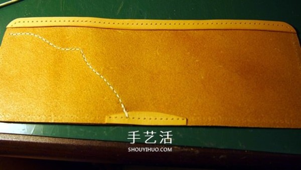 The most detailed leather art tutorial teaches you how to make a cowhide wallet step by step