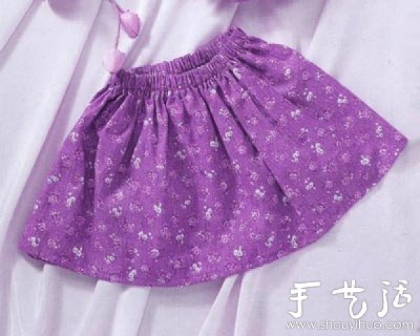 How to make a homemade little girls skirt, a little girls skirt