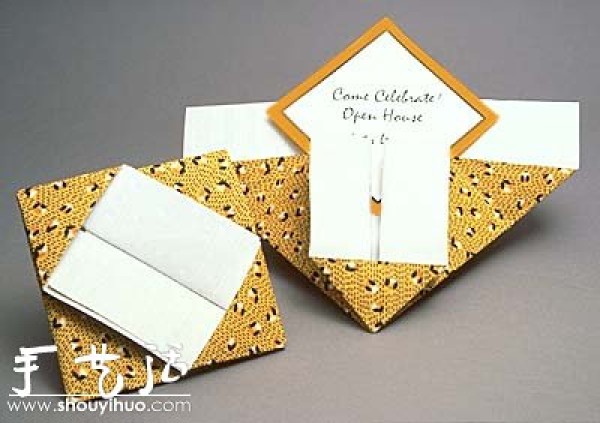 Festive origami packaging