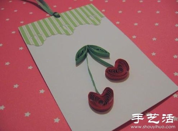 Simple and cute handmade paper quilling works