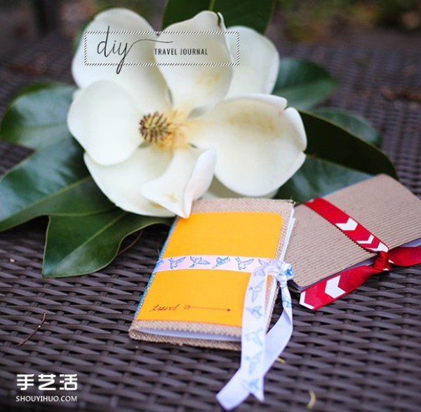 How to make a travel diary, DIY exquisite handmade diary gift