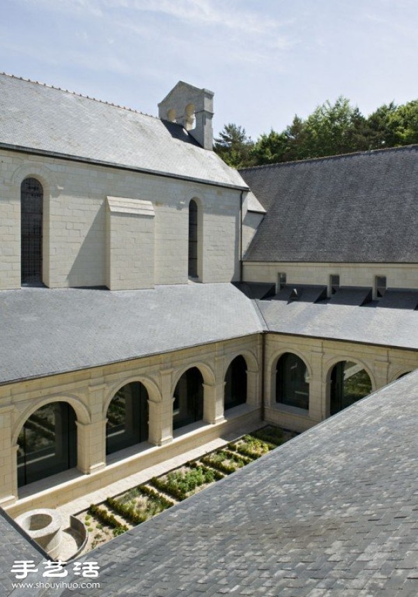 FONTEVRAUD ABBEY, a hotel transformed from a 12th-century monastery