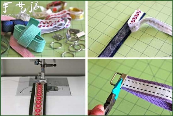 How to make your own handbag wristband, DIY handbag wristband