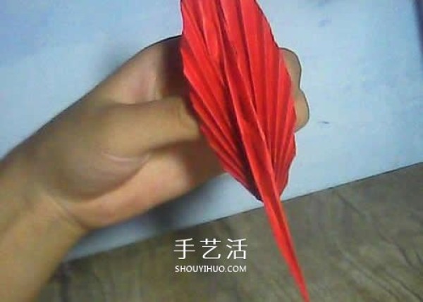 Childrens quill folding method and simple origami quill tutorial