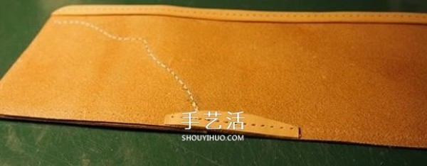 The most detailed leather art tutorial teaches you how to make a cowhide wallet step by step