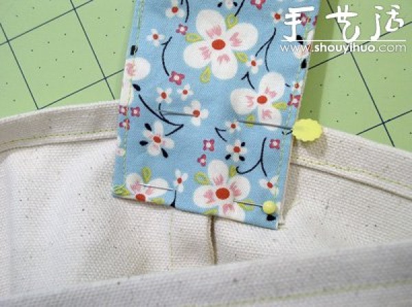 Handmade DIY cute floral patchwork shoulder bag