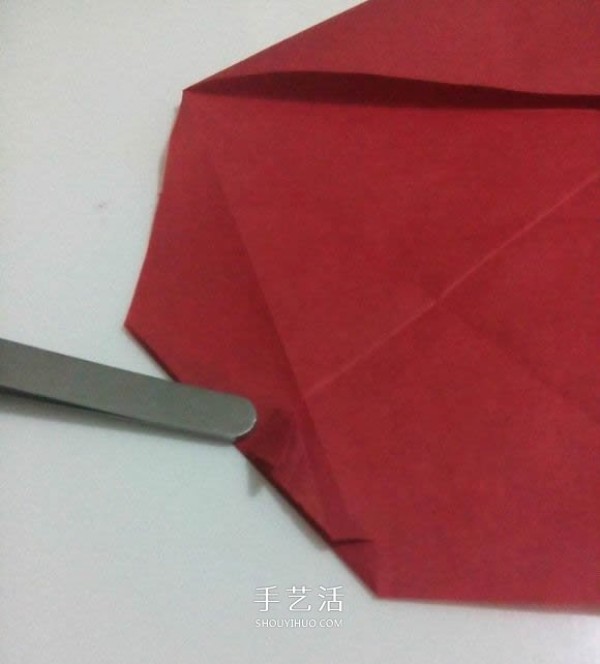 The process of folding the auspicious beast Kirin, the illustrated process of folding the Origami Tetsushi Kamiyas Kirin