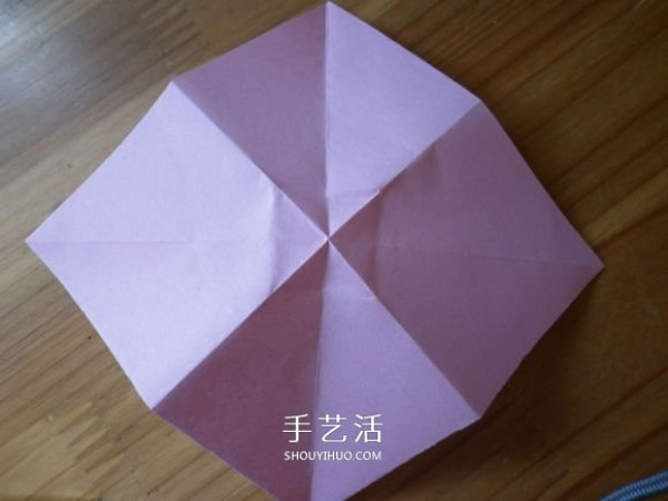 Easy to learn origami bow, square paper folding bow