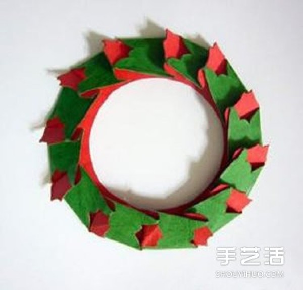 How to make a Christmas cardboard garland, DIY Christmas card decoration garland