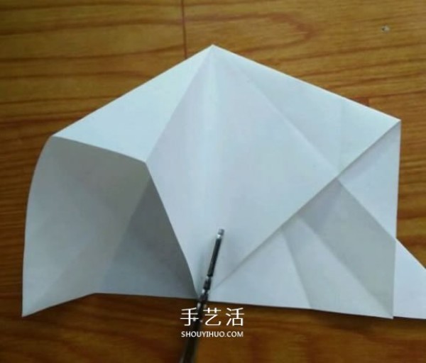 How to Origami a Complex Rabbit, Illustrations of an Origami Rabbit for the Mid-Autumn Festival"Solution