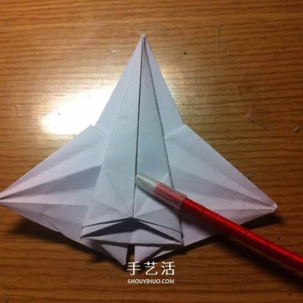 How to fold a thousand paper crane storage box into origami into a thousand paper crane storage box