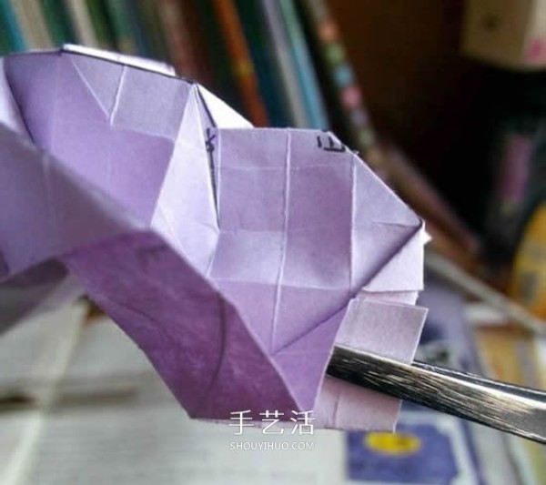 How to fold Beryl Rose and how to make origami Beryl Rose