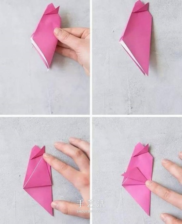 Good-looking and practical! The origami method of the Big Hen Candy Storage Box