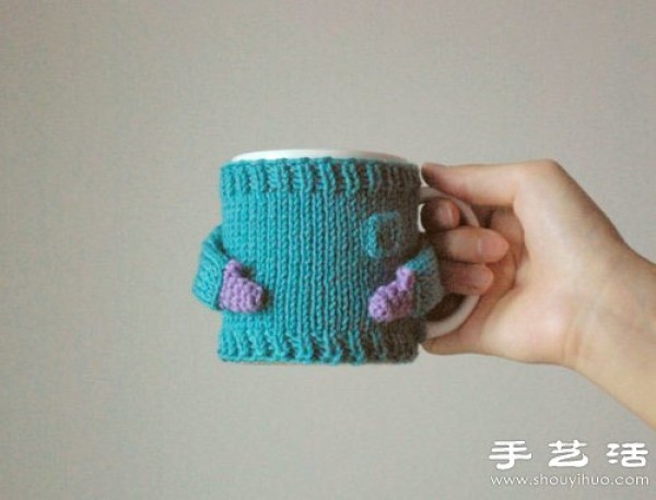 Super cute hand knitted cup covers make life so beautiful