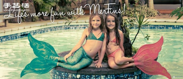 Cool equipment that allows you to transform into a mermaid, Mahina MerFin 