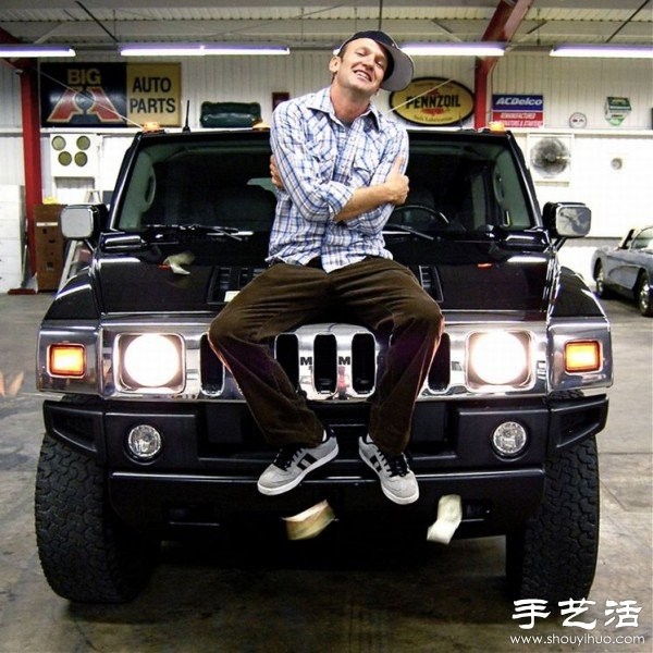 The DIY modification of the Hummer by foreign talents is a waste of money. . 