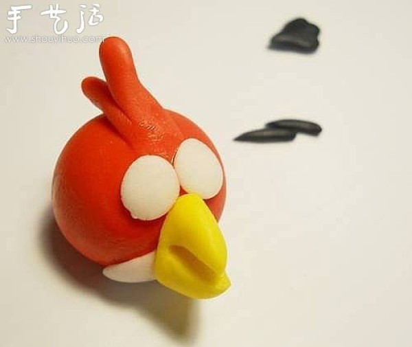 Polymer handmade angry birdsBird