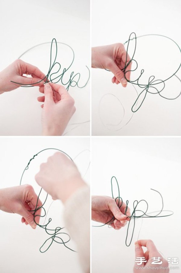 DIY handmade with iron wire, super cute and beautiful little crown