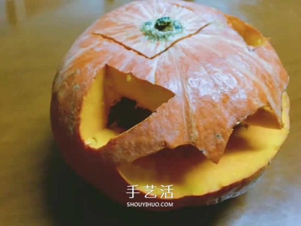 How to make interesting Halloween jack-o-lanterns with real pumpkins