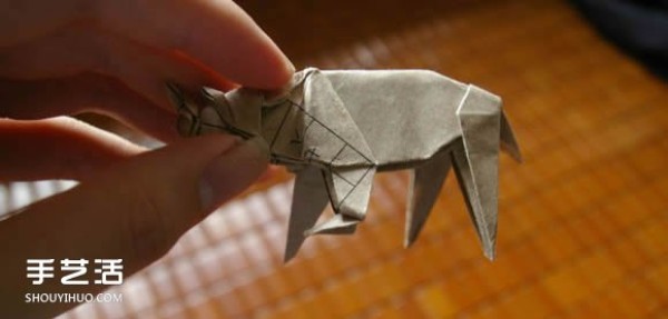 Mabona Rhino Origami Tutorial, Mabona Rhino Origami Illustrations