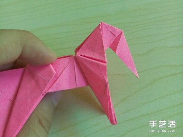 Hideo Komatsus Horse Origami Illustration, a Super Detailed Three-dimensional Horse Origami Tutorial