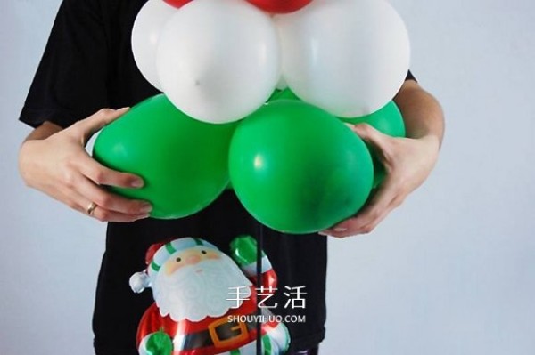 How to make a Christmas tree with balloons, homemade balloonsHandmade Christmas tree