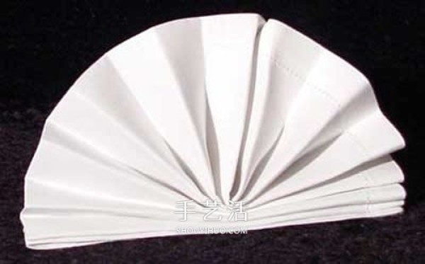 How to fold a napkin with a fan and a simple napkin and fan folding tutorial