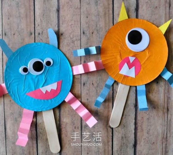 Tutorial on how to make a simple and cute little Halloween monster