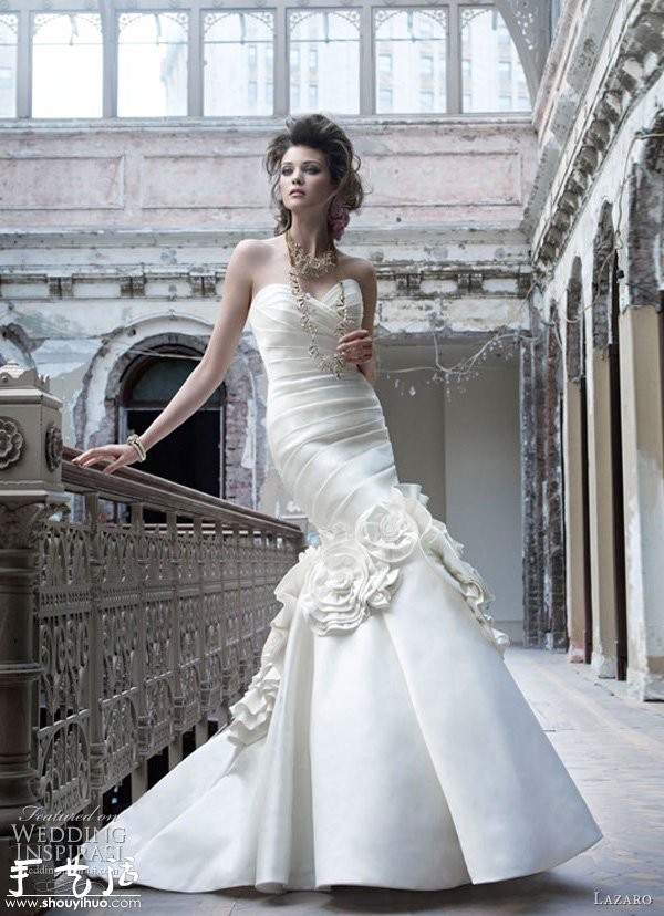 Lazaro 2011 Autumn and Winter Exquisite Wedding Dress Appreciation