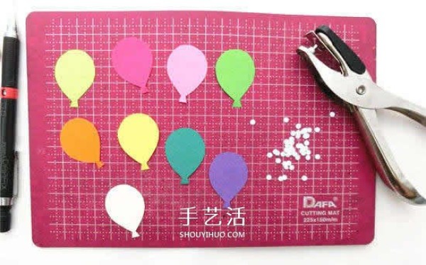 DIY simple and beautiful three-dimensional New Year greeting card production method