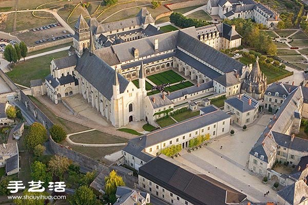 FONTEVRAUD ABBEY, a hotel transformed from a 12th-century monastery