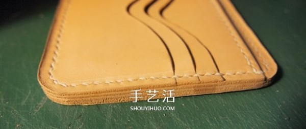 The most detailed leather art tutorial teaches you how to make a cowhide wallet step by step