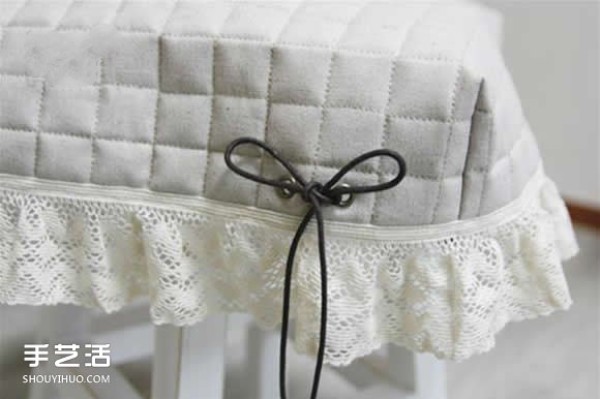 Dressing table, chair and stool remodeling, DIY painting, then making a chair cover, perfect