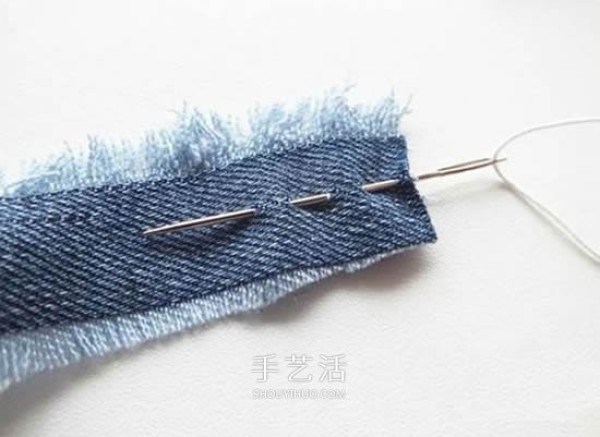 Homemade denim bracelet tutorial denim beaded bracelet recipe