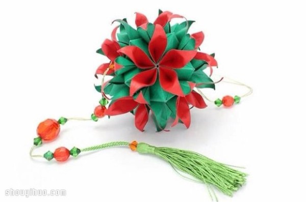 Appreciation of the beautiful handmade origami flower balls (4)