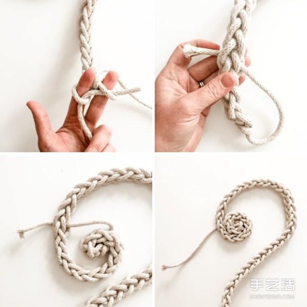 Home-made hand-woven cotton rope coasters will make you fall in love with the simple and natural style~