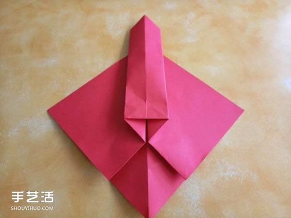 Super complex dog origami method illustrated with plastic surgery steps