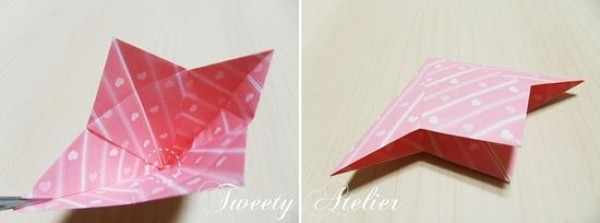 Triangle Bookmark Origami Method and Triangle Bookmark Illustrated Tutorial