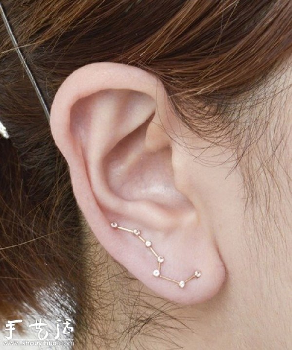 Super cool Big Dipper earrings