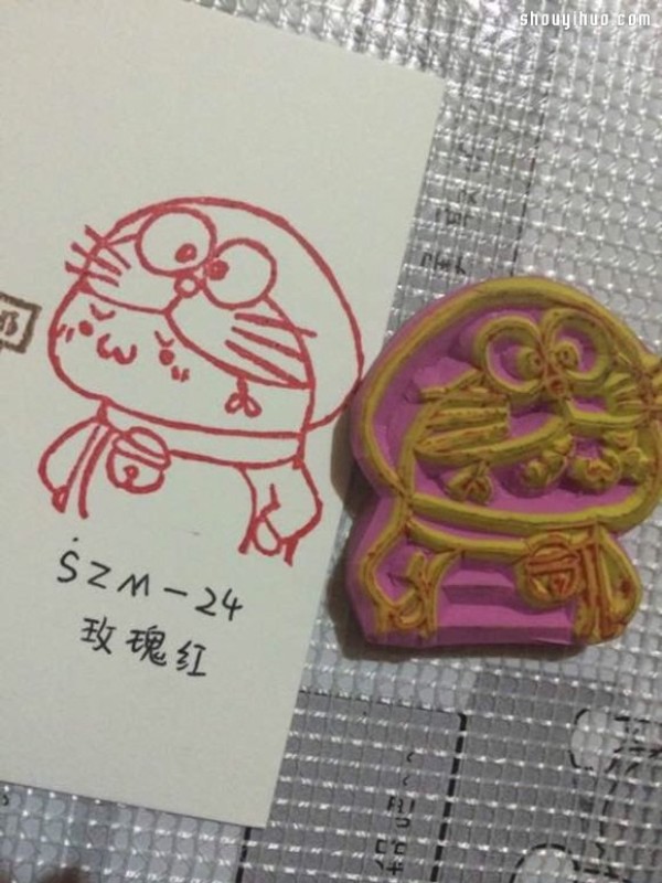 A set of fun rubber stamp works with various patterns~