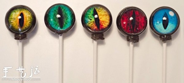 Eye Lollipop DIY Works