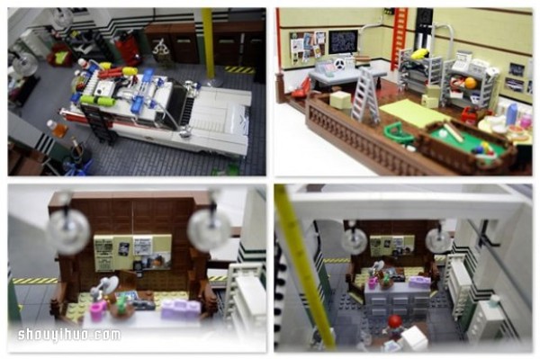 Lego Gundam builds a super-realistic "Ghostbusters" headquarters model