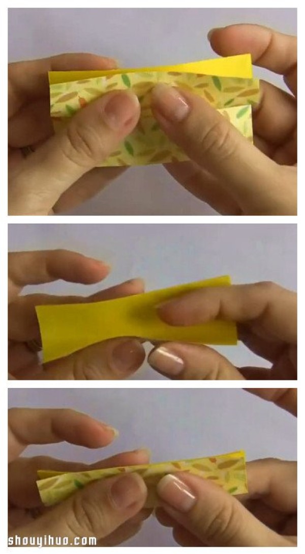 How to fold the origami five-star flower. Illustrated tutorial on how to fold the five-star flower.